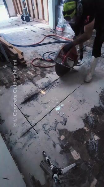 Precision Slab Cutting for Plumbing Repairs & Installations